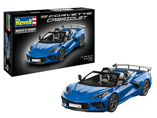 Corvette C8 Cabriolet Model Kit