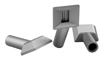 OO Gauge Flood Light Shells (Pack of 15) - Unpainted