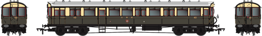 Autocoach GWR 40 Lined Chocolate & Cream