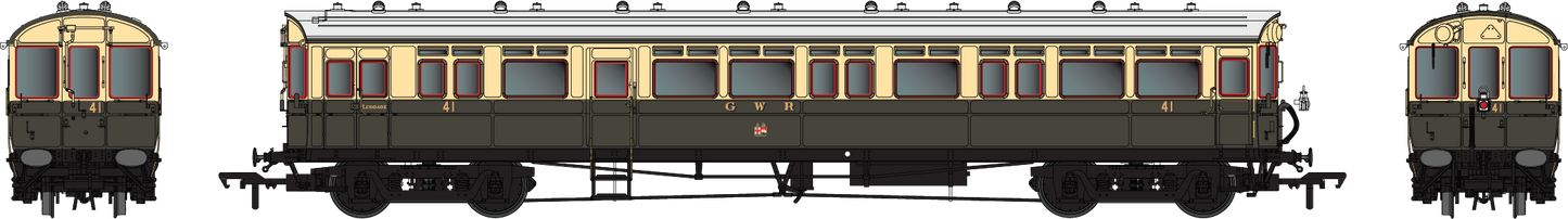 Autocoach GWR Twin Cities Crest 41 Chocolate & Cream - DCC Sound