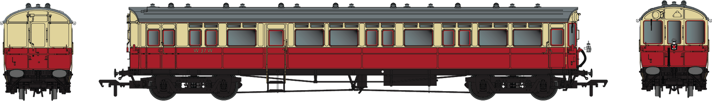 Autocoach BR W37W Carmine & Cream - DCC Sound