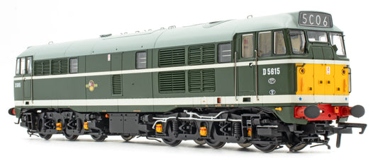 Class 30 D5615 BR Green (small yellow panel & LU trip cock) Diesel Locomotive