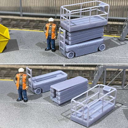 OO Gauge Scissor Lift (Single Pack) - Unpainted