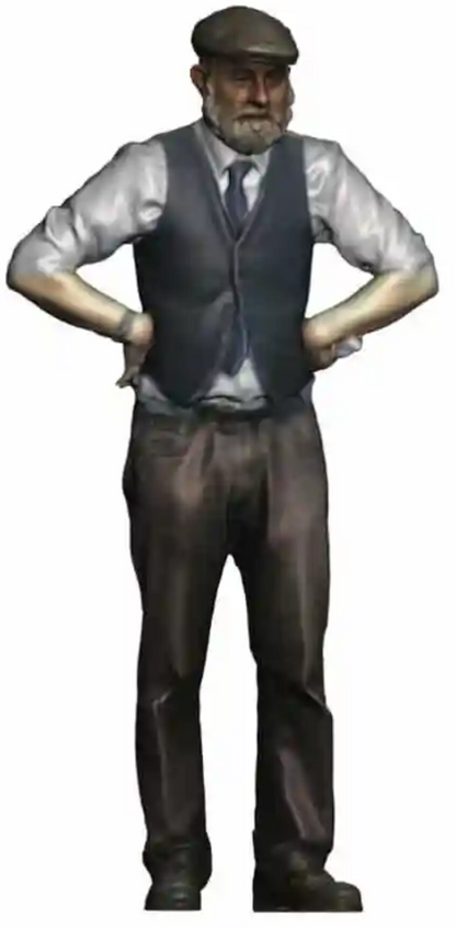 N Gauge - 1870-1947 Pre-Grouping & Grouping - Driver with hands on hips