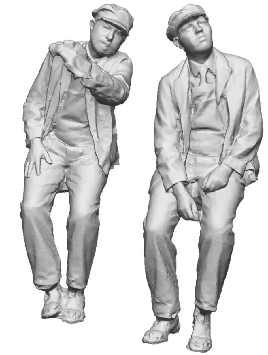 N Gauge - Loco Specific Crew - LNER W1 Class Crew