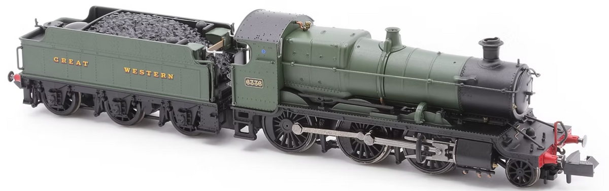2S-043-001D GWR Churchward Built 63xx 2-6-0 Mogul 6336 'Great Western' Green - DCC Fitted