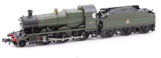 2S-043-005D GWR Churchward Built 63xx 2-6-0 Mogul 6364 BR Green, Early Crest - DCC Fitted