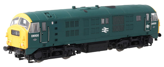 4D-014-004D Class 29 D6100 BR Blue (Full Yellow Panels) Diesel Locomotive - DCC Fitted