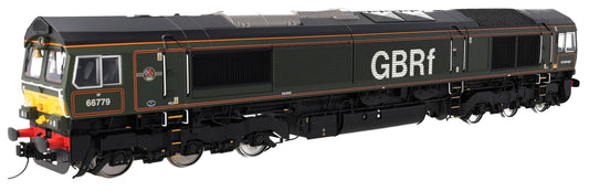 7D-066-007DS Class 66 779 'Evening Star' GBRF BR Green livery Diesel Locomotive - DCC Deluxe Sound Fitted