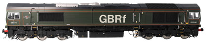 7D-066-007DS Class 66 779 'Evening Star' GBRF BR Green livery Diesel Locomotive - DCC Deluxe Sound Fitted