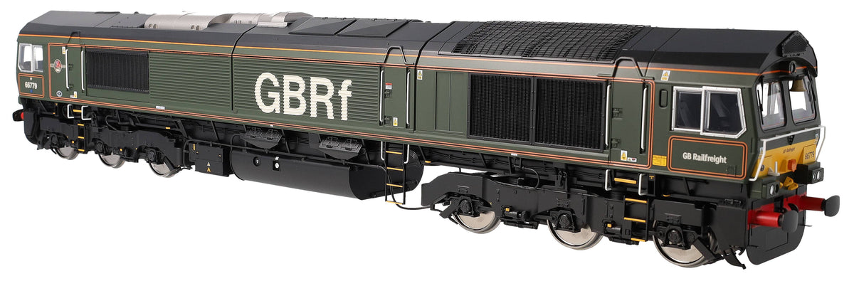 7D-066-007DS Class 66 779 'Evening Star' GBRF BR Green livery Diesel Locomotive - DCC Deluxe Sound Fitted
