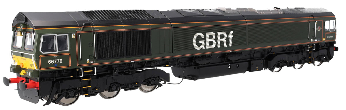 7D-066-007DS Class 66 779 'Evening Star' GBRF BR Green livery Diesel Locomotive - DCC Deluxe Sound Fitted