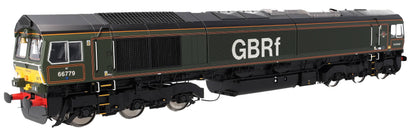 7D-066-007DS Class 66 779 'Evening Star' GBRF BR Green livery Diesel Locomotive - DCC Deluxe Sound Fitted