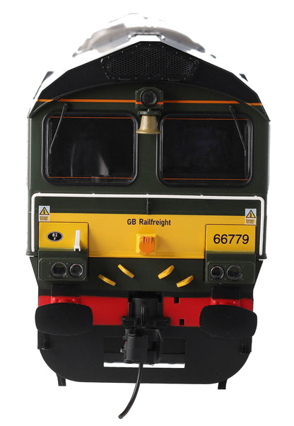 7D-066-007DS Class 66 779 'Evening Star' GBRF BR Green livery Diesel Locomotive - DCC Deluxe Sound Fitted
