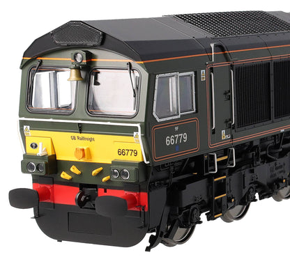 7D-066-007DS Class 66 779 'Evening Star' GBRF BR Green livery Diesel Locomotive - DCC Deluxe Sound Fitted