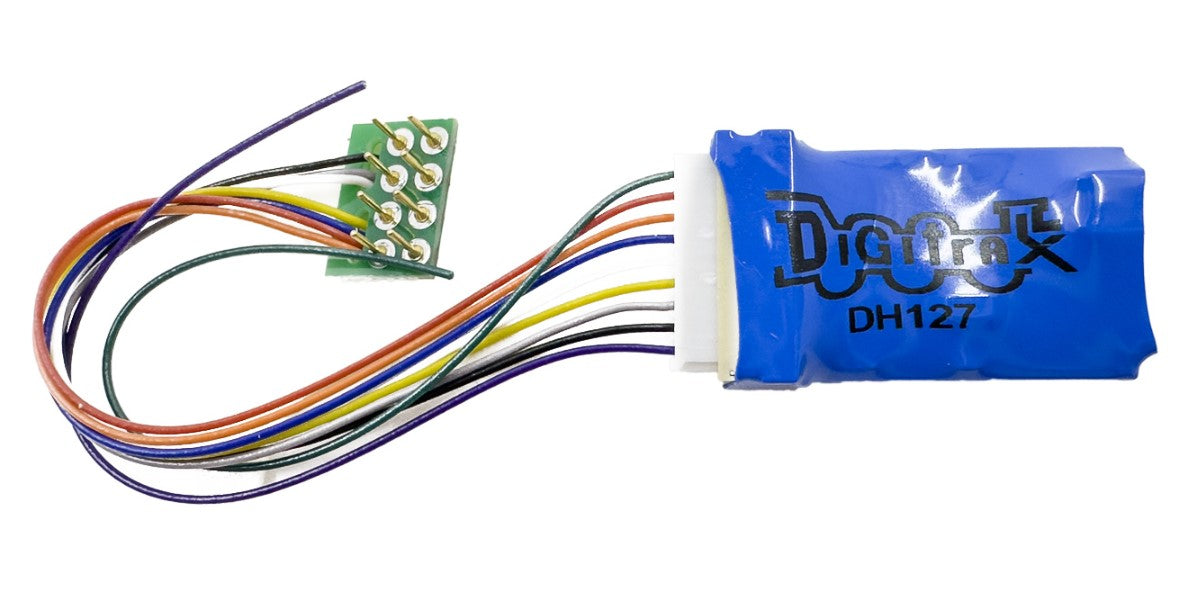 Digitrax DH-DH127P Mobile Decoder 9 Pin Socket with Digitrax – Rails