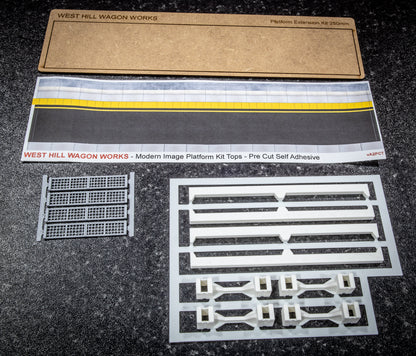 Modern Station Platform Kit (250mm Extension)