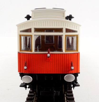 Pre-Owned North Eastern Railway Electric Autocar No.3171 Red/Cream (1904-30) - DCC Sound