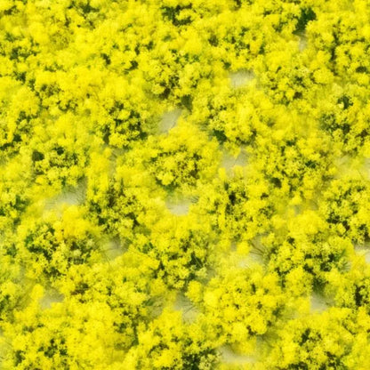 4mm Daffodil Self-Adhesive Static Grass Tufts x 100