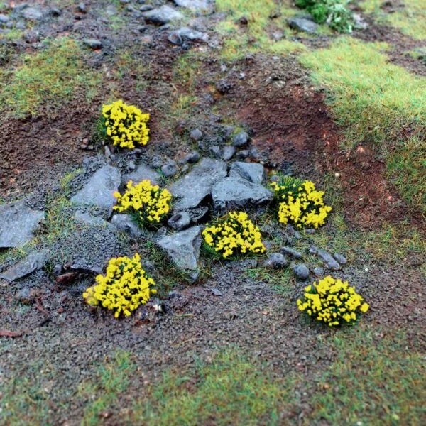 4mm Daffodil Self-Adhesive Static Grass Tufts x 100