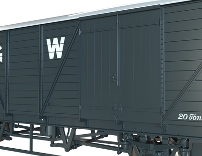 C3065 GWR Grey With White Roof 'Newbury/Slough' Pres. Mink G Van 112843