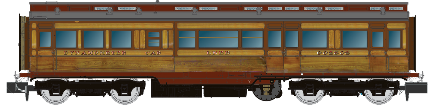 LNER Dynamometer Car in National Railway Museum condition No.902502