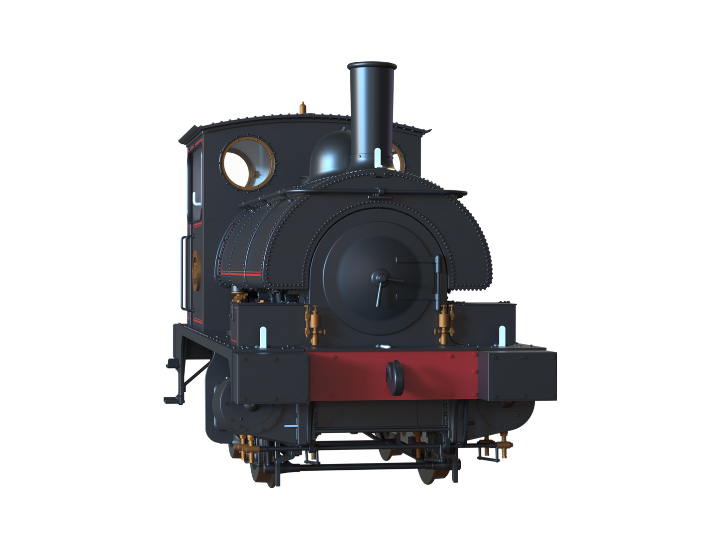 LYR 'Pug' 0-4-0ST 155 LYR Lined Black Steam Locomotive - DCC Sound