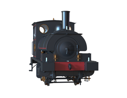 LYR 'Pug' 0-4-0ST 155 LYR Lined Black Steam Locomotive - DCC Sound