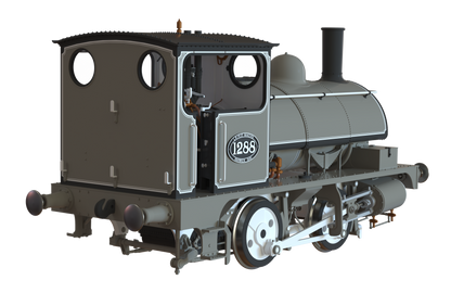 LYR 'Pug' 0-4-0ST 1288 LYR Works Photographic Grey Steam Locomotive