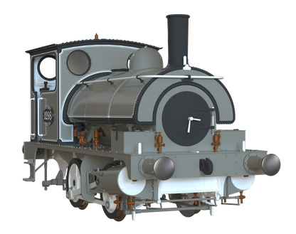 LYR 'Pug' 0-4-0ST 1288 LYR Works Photographic Grey Steam Locomotive