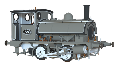 LYR 'Pug' 0-4-0ST 1288 LYR Works Photographic Grey Steam Locomotive