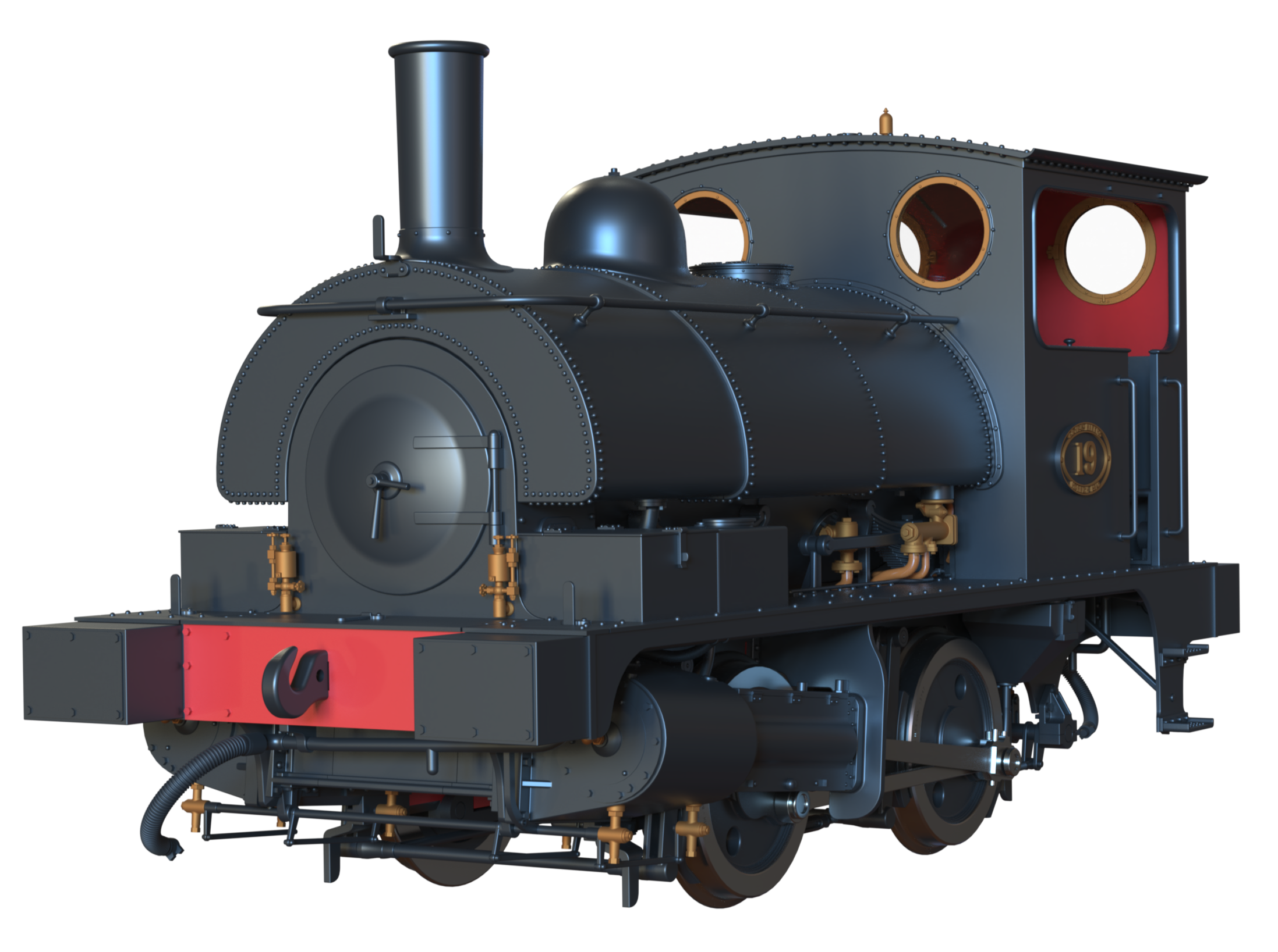 Ellis Clark Trains E1048 LYR 'Pug' 0-4-0ST 19 LYR – Rails