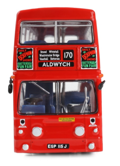 E43001 Daimler Fleetline DMS115 London Transport Route 170 Aldwych