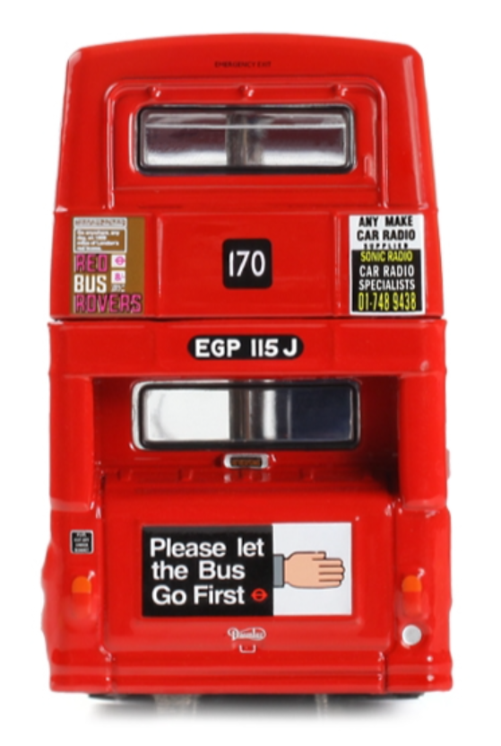 E43001 Daimler Fleetline DMS115 London Transport Route 170 Aldwych