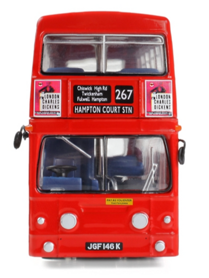 E43002 Daimler Fleetline DMS146 London Transport Route 267 Hampton Court Stn