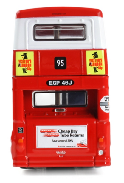 E43004 Daimler Fleetline DMS46 London Transport Route 95 Cannon Street