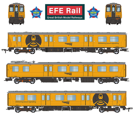 Class 313 3-Car EMU 313121 Network Rail Yellow