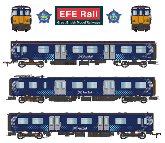 Class 314 3-Car EMU 314212 ScotRail Saltire