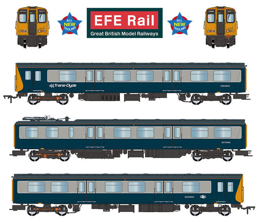 Class 314 3-Car EMU 314211 BR Blue & Grey 'Trans-Clyde'