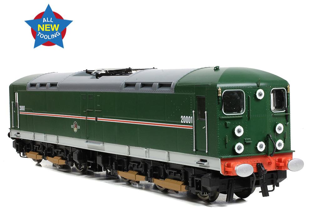 SR Bulleid Booster 20001 BR Green Electric Locomotive