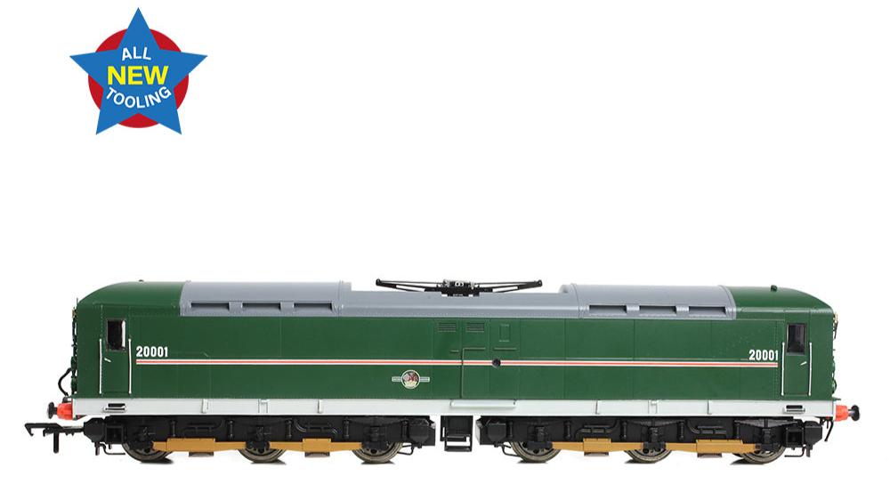 SR Bulleid Booster 20001 BR Green Electric Locomotive