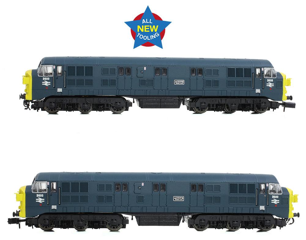 Class 41 'Warship' Headcode Box D600 'Active' BR Blue Diesel Locomotive