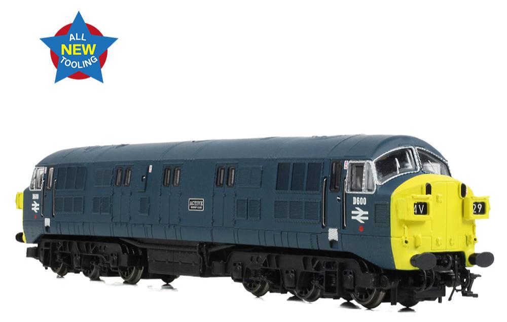 Class 41 'Warship' Headcode Box D600 'Active' BR Blue Diesel Locomotive