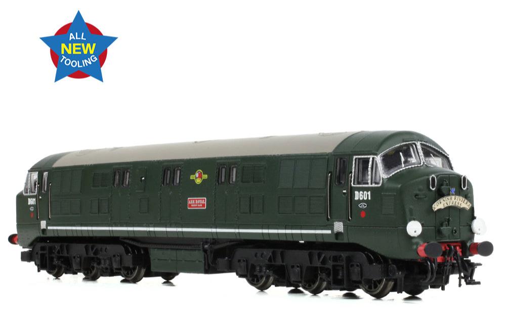 Class 41 'Warship' Disc Headcode D601 'Ark Royal' BR Green (Late Crest) Diesel Locomotive