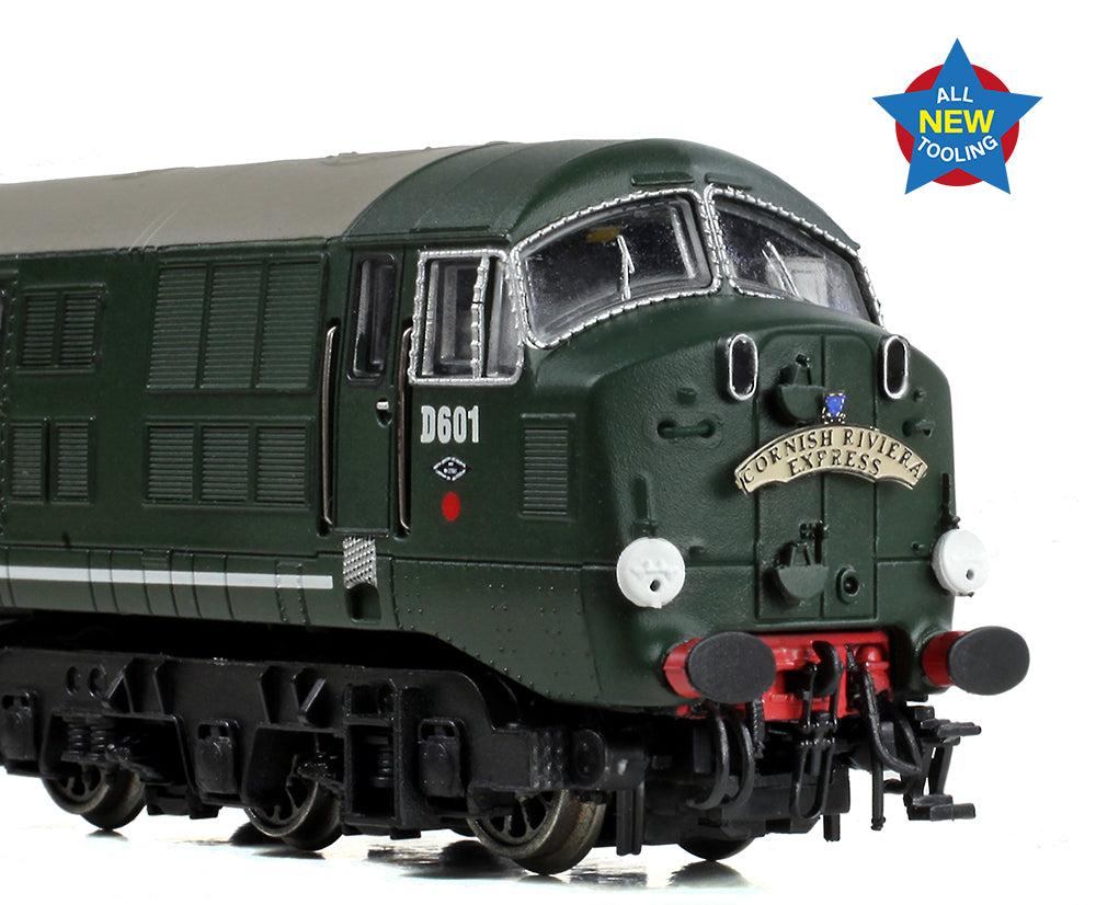 Class 41 'Warship' Disc Headcode D601 'Ark Royal' BR Green (Late Crest) Diesel Locomotive