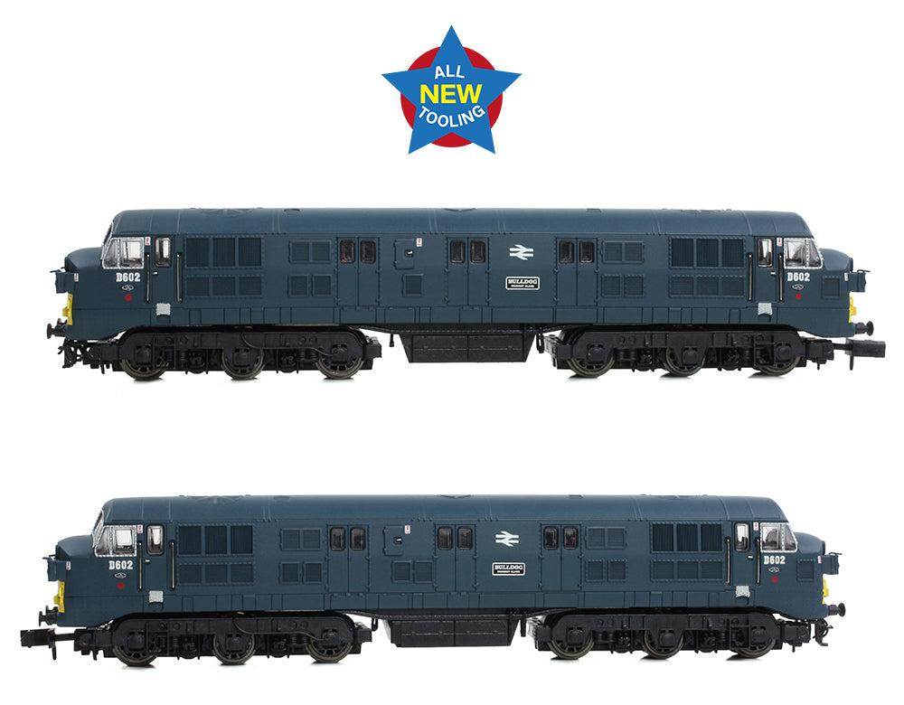 Class 41 'Warship' Headcode Box D602 'Bulldog' BR Blue (Small Yellow Panels) Diesel Locomotive