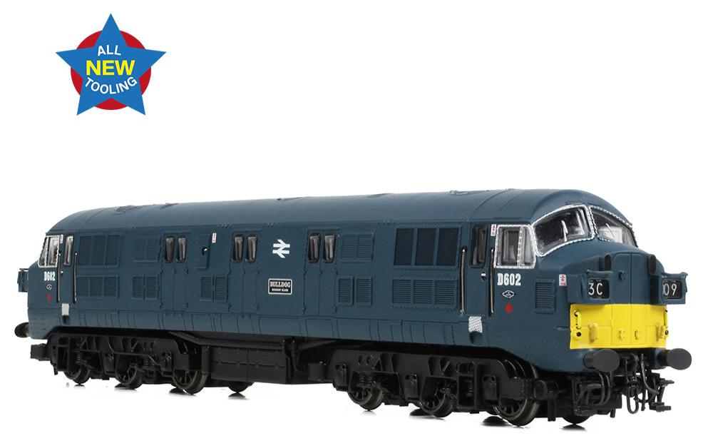 Class 41 'Warship' Headcode Box D602 'Bulldog' BR Blue (Small Yellow Panels) Diesel Locomotive