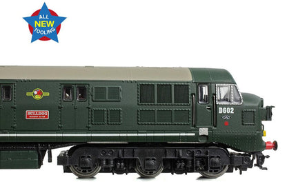 Class 41 'Warship' Headcode Box D602 'Bulldog' BR Green (Small Yellow Panels) Diesel Locomotive