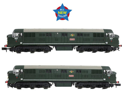 Class 41 'Warship' Disc Headcode D601 'Ark Royal' BR Green (Small Yellow Panels) Diesel Locomotive