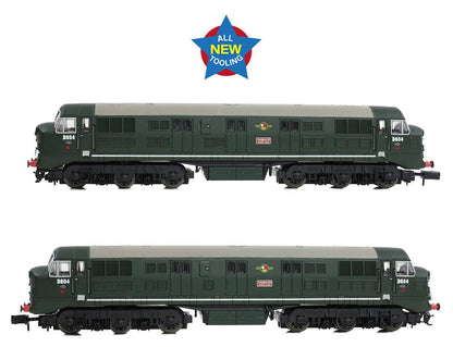 Class 41 'Warship' Disc Headcode D604 'Cossack' BR Green (Late Crest) Diesel Locomotive